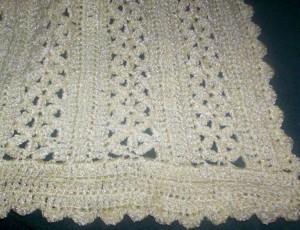 Crotchet baby blanket Crotchet baby blanket