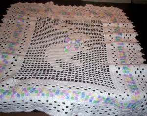 Bunny baby blanket Bunny baby blanket