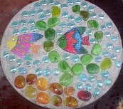 Stepping stone - Tropical Fish design Stepping stone - Tropical Fish design