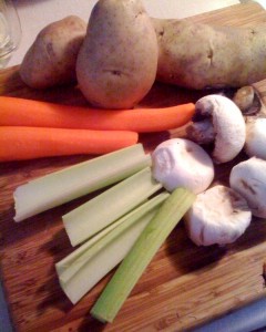 Get your vegetables ready