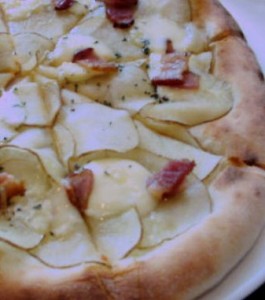 potato-pizza1 Calabrese Potato Provolone Pizza