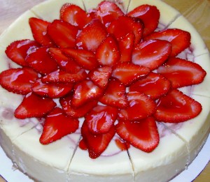 fresh-strawberry-cheesecake11 Strawberry Ricotta Pie