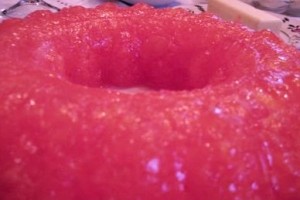 jello-mold425 Strawberry Rose Jelly Mold