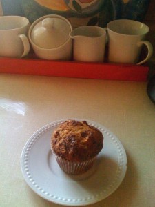 apple-muffins3-111809 Ready for warm apple cinnamon muffin and frsh coffee? Yum!