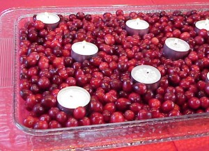 centerpiece Cranberry Beauty