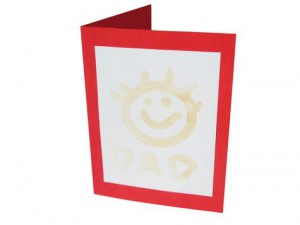 Invisible ink card