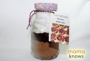 butter tarts jar