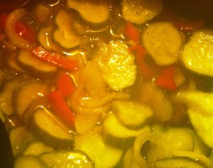 in brine
