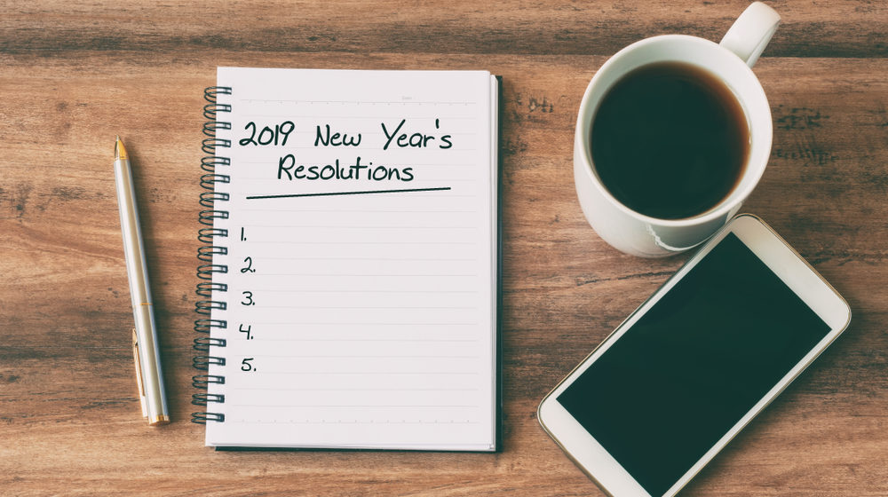 New Years Resolutions 2019 Most common new years resolutions